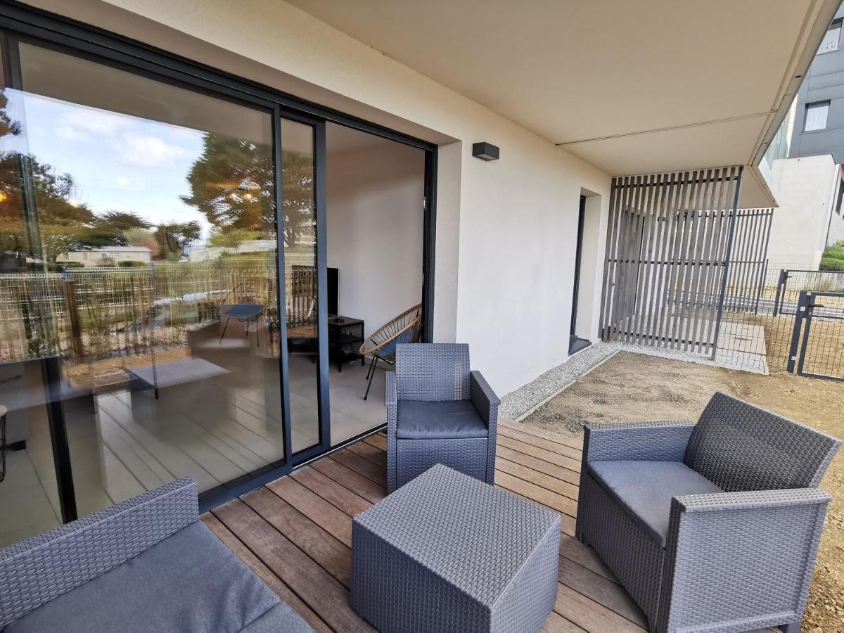 Appartement Les Ganivelles à Donville-les-Bains Extérieur photo